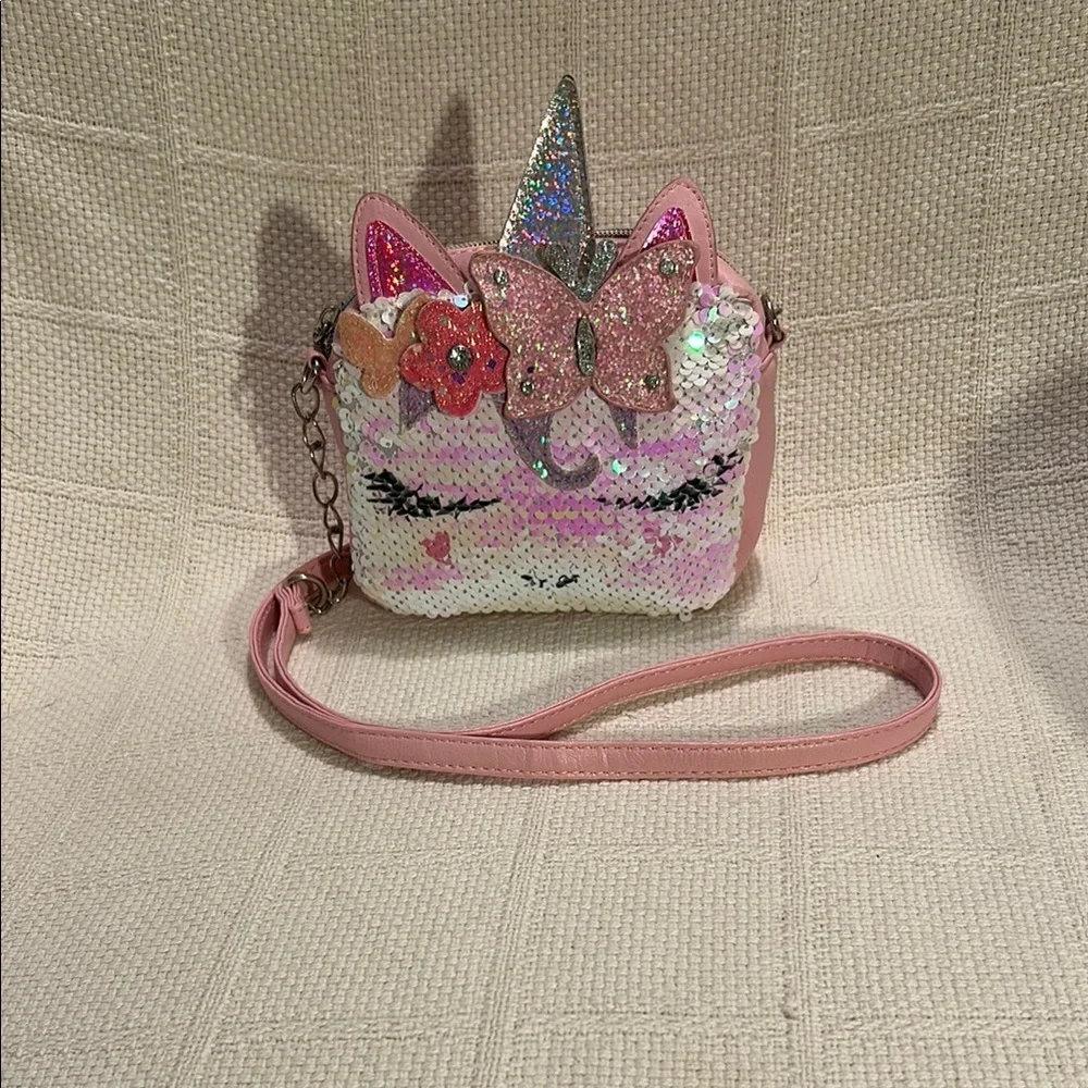 Girls' Miss Gwen Puffy Butterfly Crown Crossbody Bag